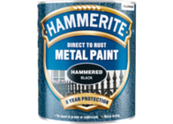 Hammerite Metal Pain Hammered Black 2.5L